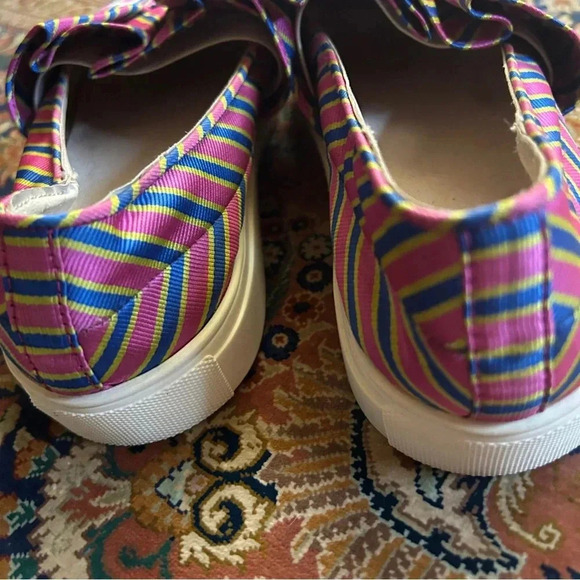 GUC Cecelia Anthropologie sneakers. Size 8. Colorful pink, blue and green shoe - Picture 7 of 11